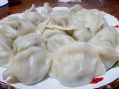 -东来菜馆•手抓海鲜家常菜•海鲜锅贴(鸽子窝店)