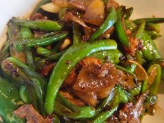 辣椒炒肉-格塘人家·山泉水煮鱼(望兴家园店)