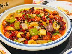 麻辣炒虾尾-福苗小骆驼烧烤(大唐不夜城店)