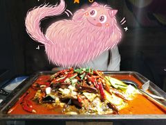 -探鱼·鲜青椒爽麻烤鱼(中天广场店)
