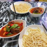 啊啊啊大盘鸡拌面香死我