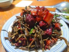 干豆角红烧肉-静一餐厅·湖北菜(前门创始店)