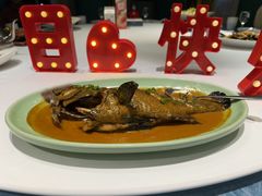 -海派美食·家宴海鲜青岛菜·石锅鲽鱼头(东方城店)