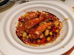 砂锅焗竹节虾-炳胜私厨(万象前海店)