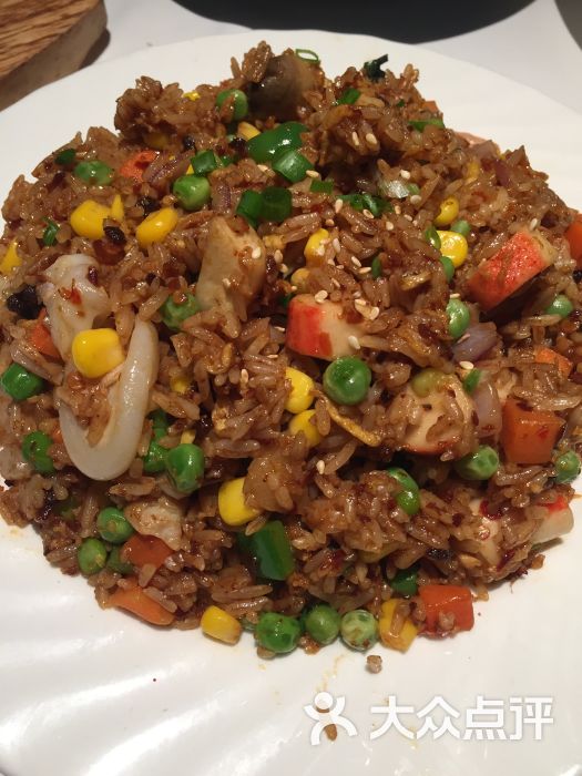 水天堂西餐咖啡厅(新区永旺店)海鲜酱虾仁炒饭图片 - 第1张