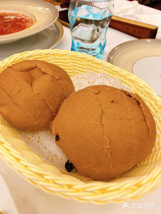 莫斯科餐厅列巴面包篮图片