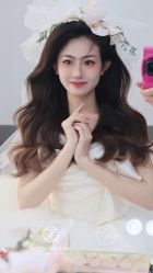 -桃子造型婚纱礼服(凤起广场店)