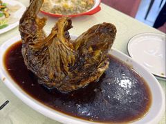 罾蹦鲤鱼-奥华餐厅·老张记(台基厂店)