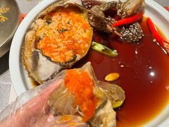 -草家酱蟹炭火烤肉店(珲春南路一店)