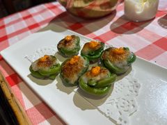 豆角墨鱼饼-龙桥私厨·姜花菊花过桥鱼·顺德菜(容桂店)