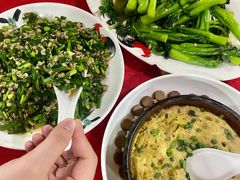 蚬肉炒韭菜-伟记牛蹄(道滘店)