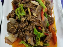 爆炒牦牛肉-鑫瑞川味餐厅·缸子肉
