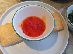 香煎鱼饼-淘米捞·米汤脆鲩鱼火锅(福田皇岗店)