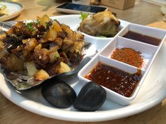 石头烤牛窝骨-蒙料·手把肉(望京店)