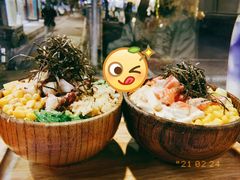 招牌三文鱼波奇饭-Poke lemon海鲜波奇饭·柠檬茶(金碧开放小区店)