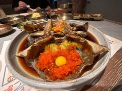 -草家酱蟹炭火烤肉店(珲春南路一店)