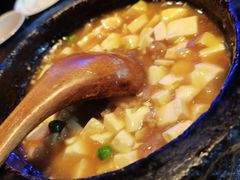 石锅鸡汤豆腐-绿茶餐厅(光谷世界城步行街店)