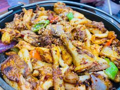 -夏都地标马一刀烤肉美食城
