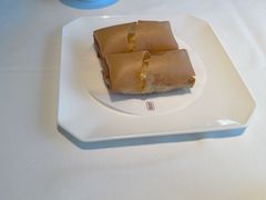 韭黄鲜虾芝士玉带春卷-炳胜私厨(中达旗舰店)