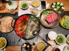 草本鸳鸯锅-盡膳口福跷脚牛肉火锅(晶耀前滩店)