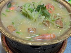 萝卜丝炖海鲜-绿岛酒楼(小海地店)