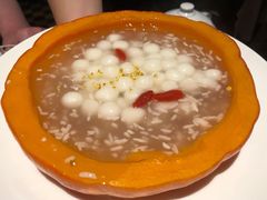 南瓜酒酿小圆子-玫瑰厅上海菜(兴国路店)