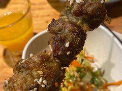 烤度小串-路边摊小炉子烧烤