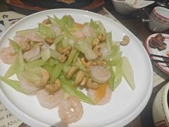 虾仁腰果西芹-葛记焖饼(伏牛路店)