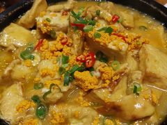 石锅海胆豆腐-日月昇海鲜码头(开发区五彩城店)