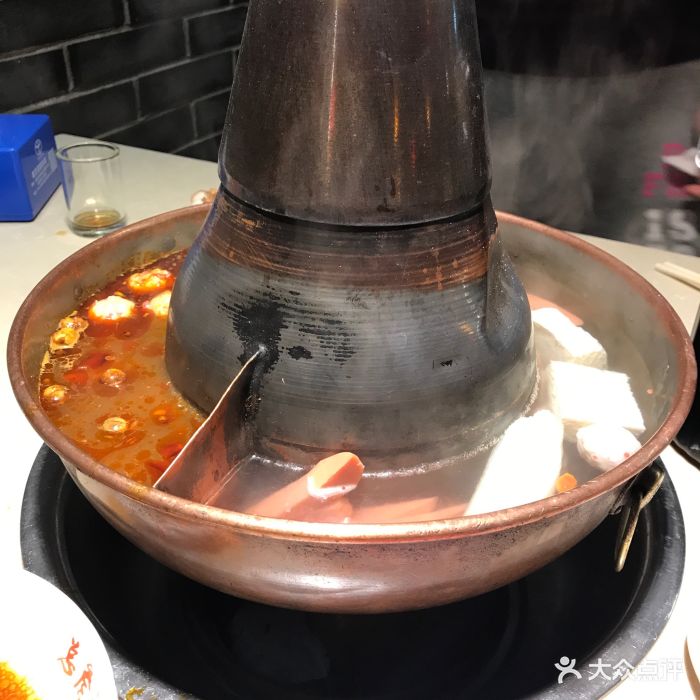 总参北京涮羊肉鸳鸯锅底图片