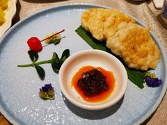 墨鱼饼-汤臣·空中餐厅·严选粤菜(石湾世博广场店)