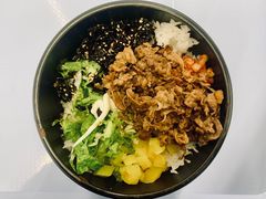 烤牛肉石锅拌饭-北大家园食堂