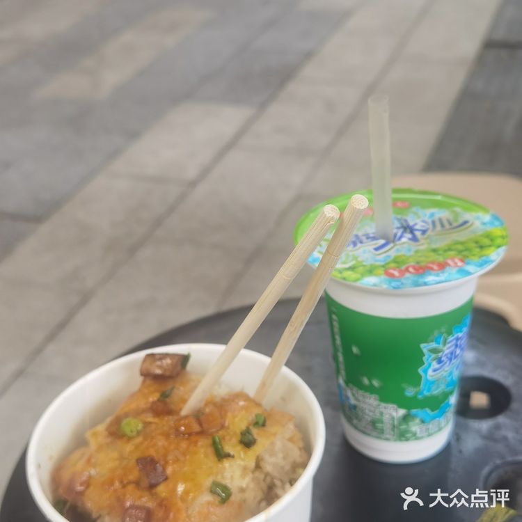 豆皮绿豆汤，绝配