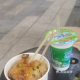 豆皮绿豆汤，绝配