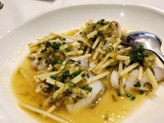 雪菜竹笋丝蒸黄鱼柳-南麓·浙里(外滩店)