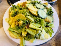 炸鸡沙拉-郑阿姨的家·이모네·韩料&烤肉(武川路店)