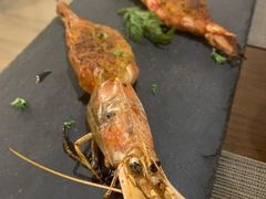 坦诚相见香烤大红虾-LA CREPERIE BRETONNE布列塔尼法式餐厅(天童北路店)