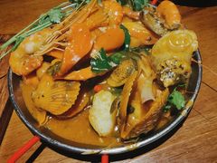 手抓海鲜冬阴功味-仓库南洋海鲜小排档(柳河路店)