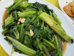豆豉鲮鱼炒油菜-锐记美食店·现捞海鲜(闸坡店)