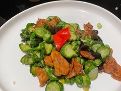 小脆瓜炒雪花猪肉-闽和南(深圳万象城店)