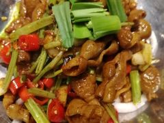 干锅肥肠-茅炒屋龙虾·烧烤·湘菜(新河路店)