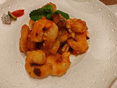 糖醋虾仁-臻宝中餐厅·大连菜·海鲜·融合菜(大连一方城堡豪华精选酒店)
