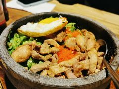鸡肉石锅拌饭-花腰餐吧Bistro烧烤 傣味(传媒大学店)