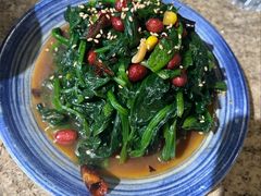 果仁菠菜-金谷园饺子馆(北邮总店)
