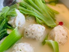 虫草水东芥菜捞鱼丸-馋遇江南·精致湖景雅宴(东方之门店)