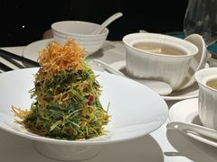 巧拌豆苗-四季民福烤鸭店(王府井东安门店)