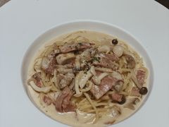 奶油蘑菇培根笔尖面-JANS意式简餐厅·惠灵顿牛排