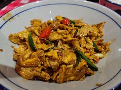 香醋炒土鸡蛋-荆九爷爆炒桥头三嫩(夫子庙店)