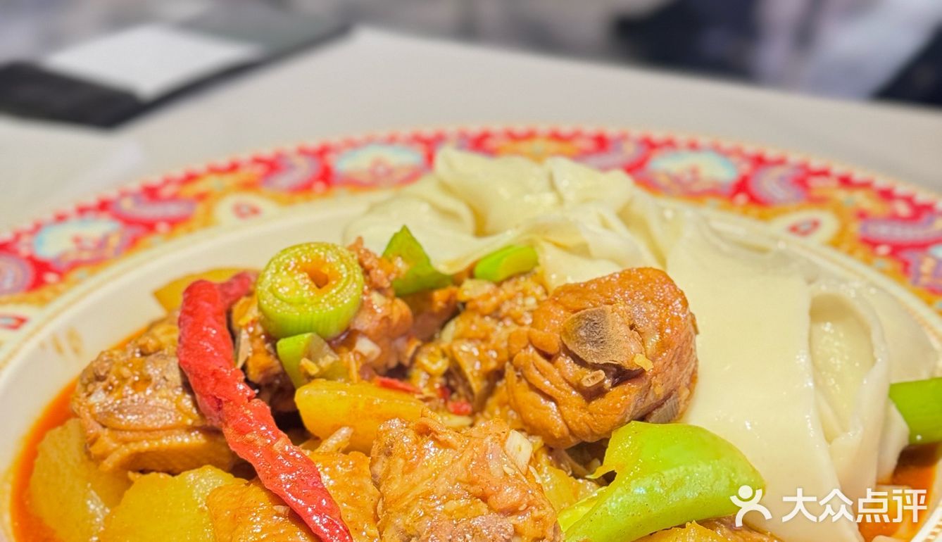 在新疆餐厅吃到了木棉豆腐🍲