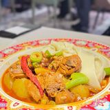 在新疆餐厅吃到了木棉豆腐🍲